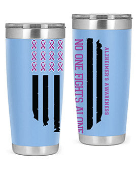 alzheimers awareness style 92#- alzheimers- Tumbler