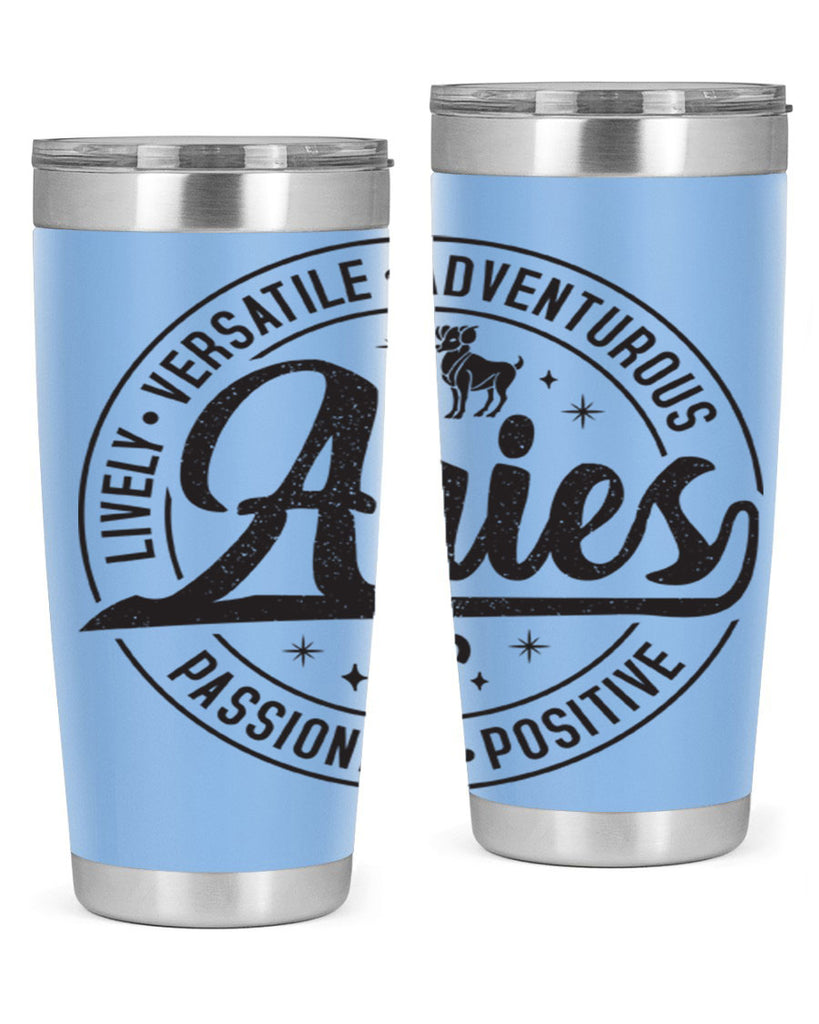 aries 102#- zodiac- Tumbler