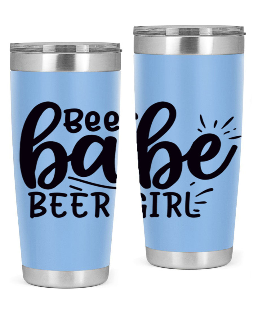 beer babe beer girl 136#- beer- Tumbler