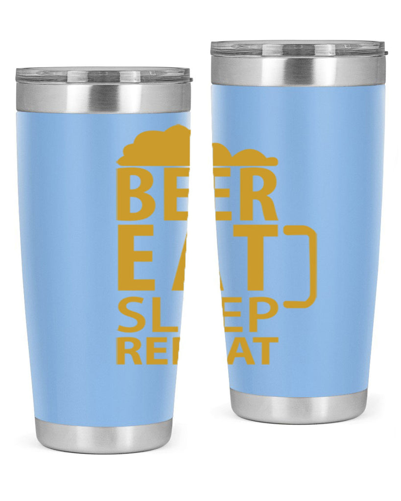 beer eat sleep 109#- beer- Tumbler