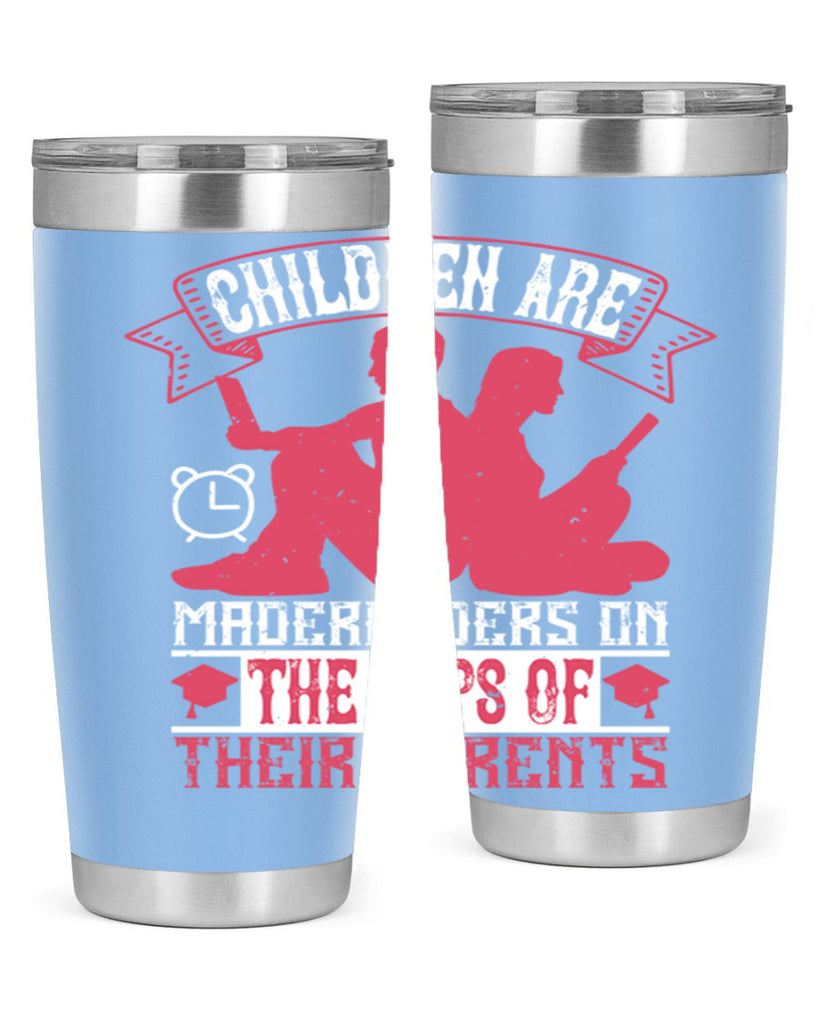 children are made readers on the laps of their parents 73#- reading- Tumbler