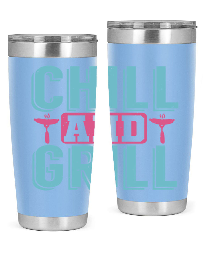 chill and grill 49#- bbq- Tumbler