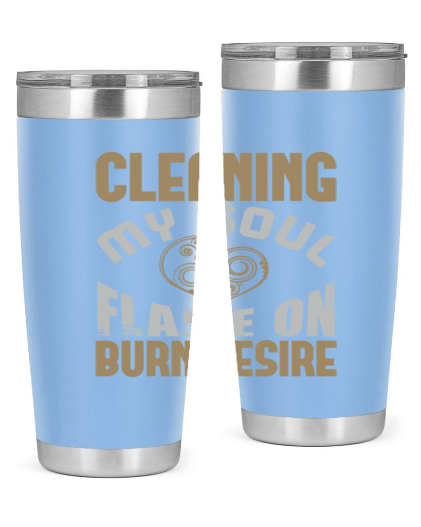 cleaning my sould flame on burn desire Style 43#- cleaner- tumbler