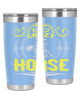 crazy horse Style 9#- horse- Tumbler