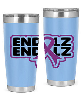 end alz 135#- alzheimers- Tumbler