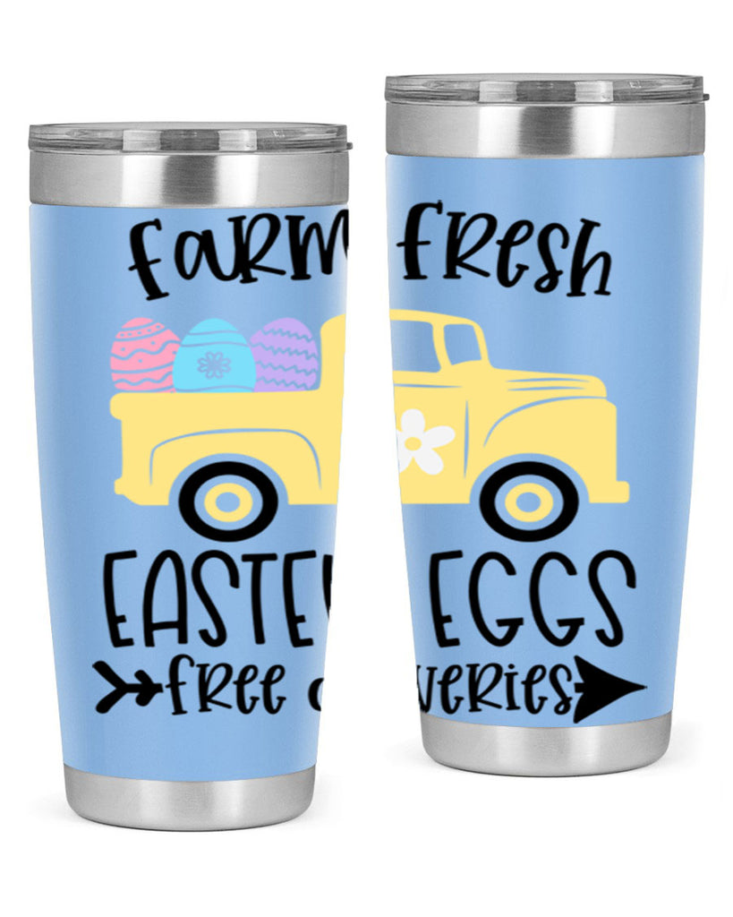 farm fresh easter eggs 46#- easter- Tumbler