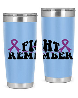 fight to remember 144#- alzheimers- Tumbler
