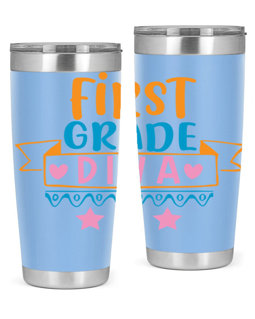 first grade diva 23#- 1st grade- Tumbler