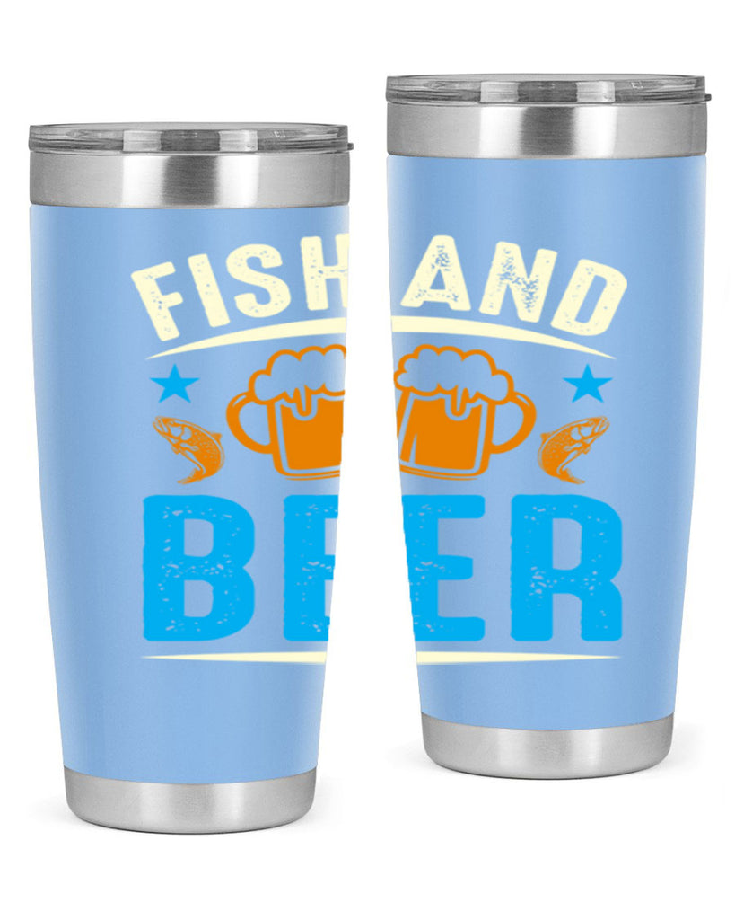 fish and beer 114#- beer- Tumbler