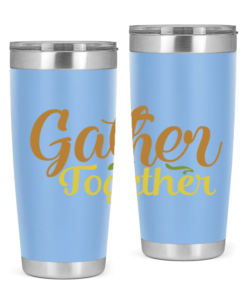 gather together 61#- thanksgiving- Tumbler