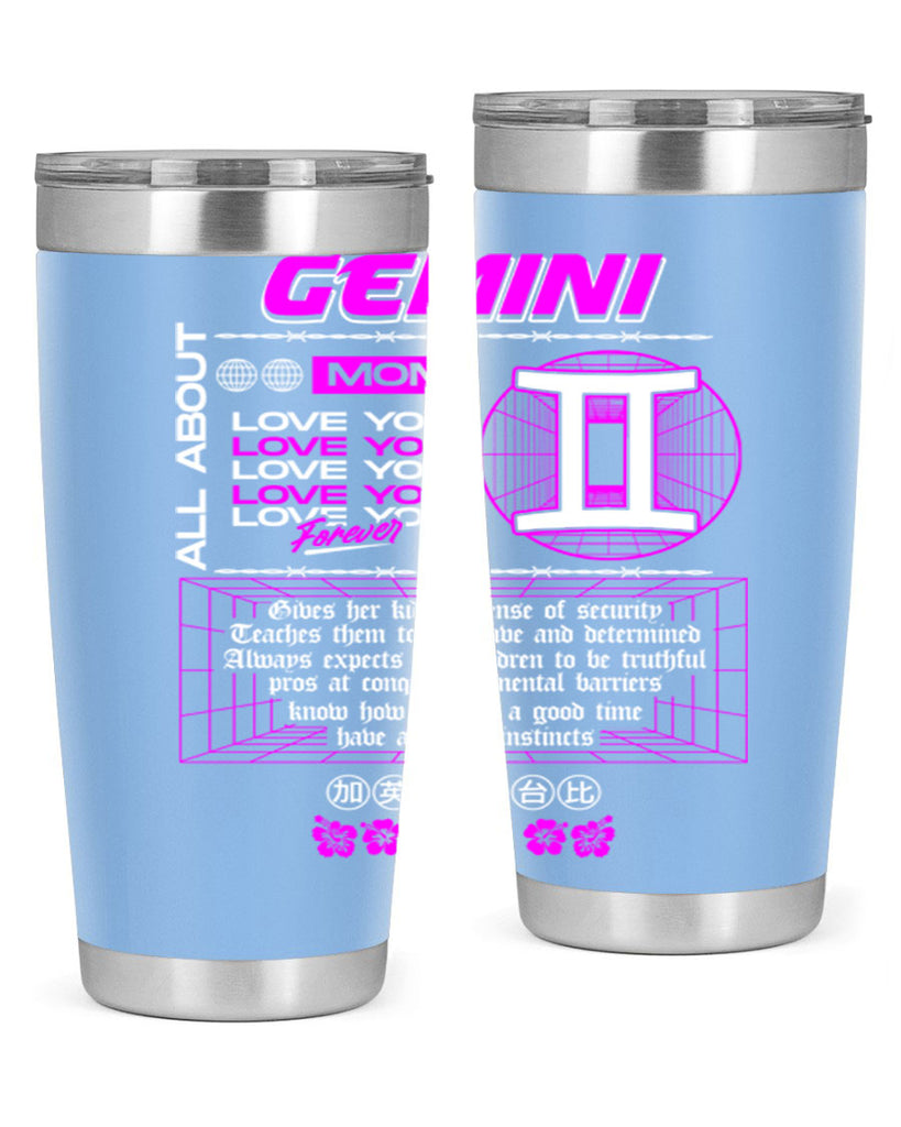 gemini 244#- zodiac- Tumbler