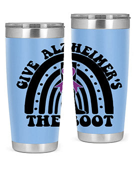 give alzheimer s the boot 154#- alzheimers- Tumbler