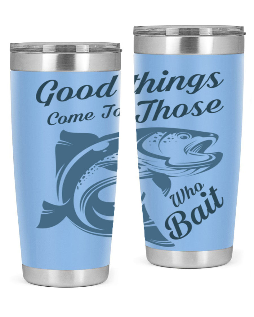 good things 127#- fishing- Tumbler