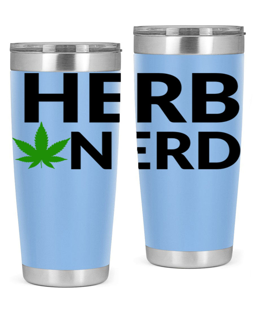 herb nerd 108#- marijuana- Tumbler