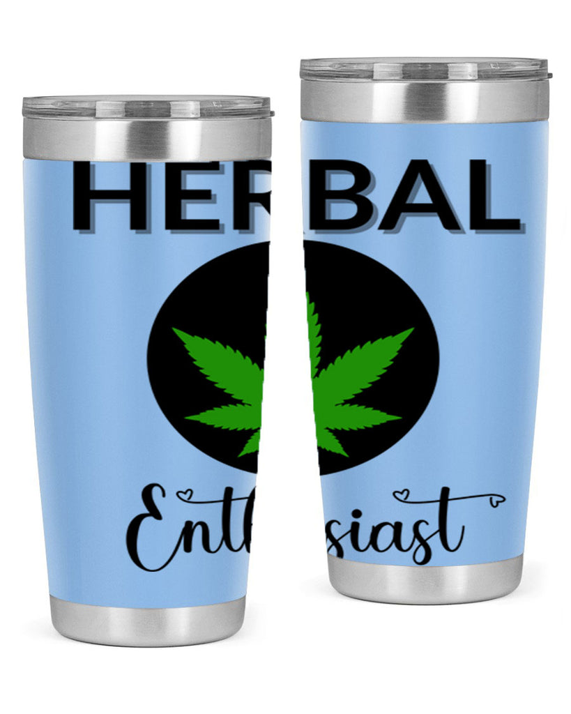 herbal enthusiast 109#- marijuana- Tumbler