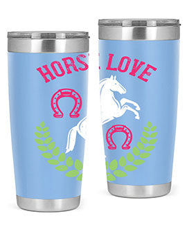 horse love Style 50#- horse- Tumbler