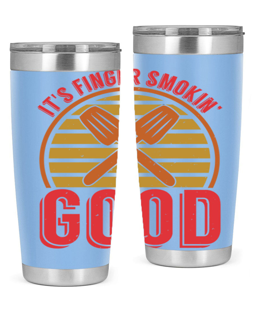 its finger smokin good 31#- bbq- Tumbler