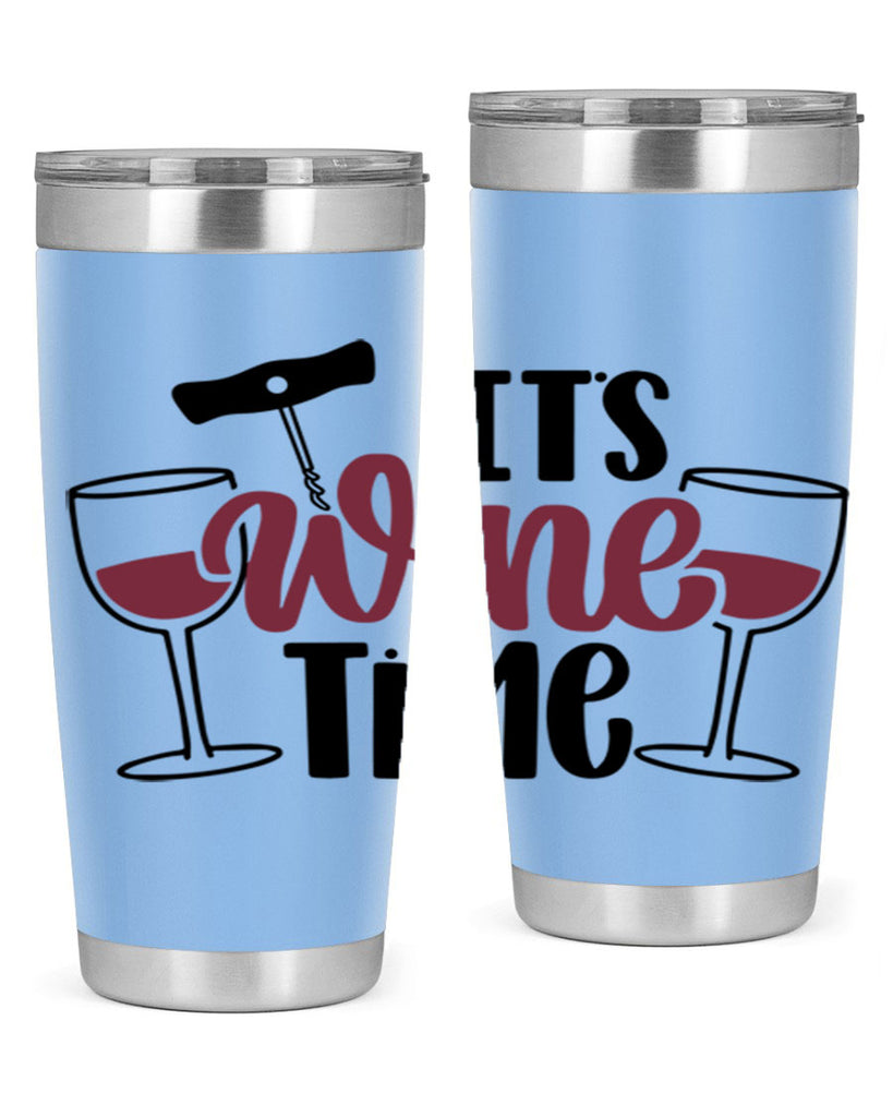 its wine time 46#- wine- Tumbler