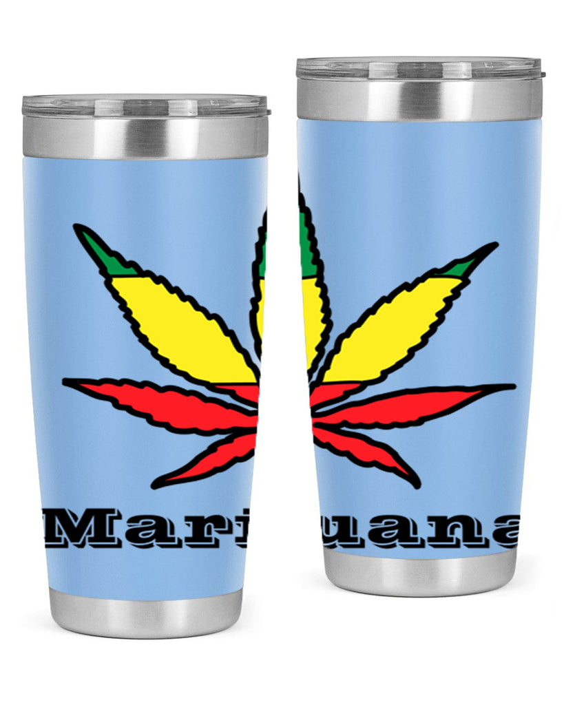 jamican cannabis 164#- marijuana- Tumbler