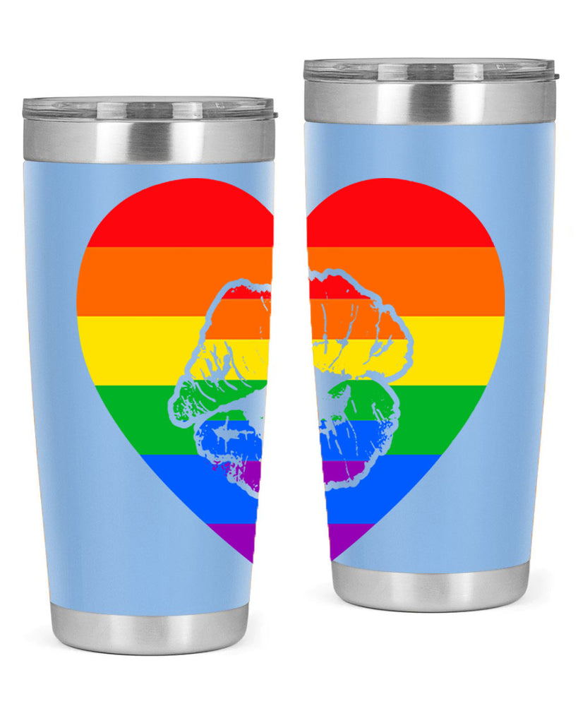 lgbt rainbow cool lip lgbt 96#- lgbt- Tumbler