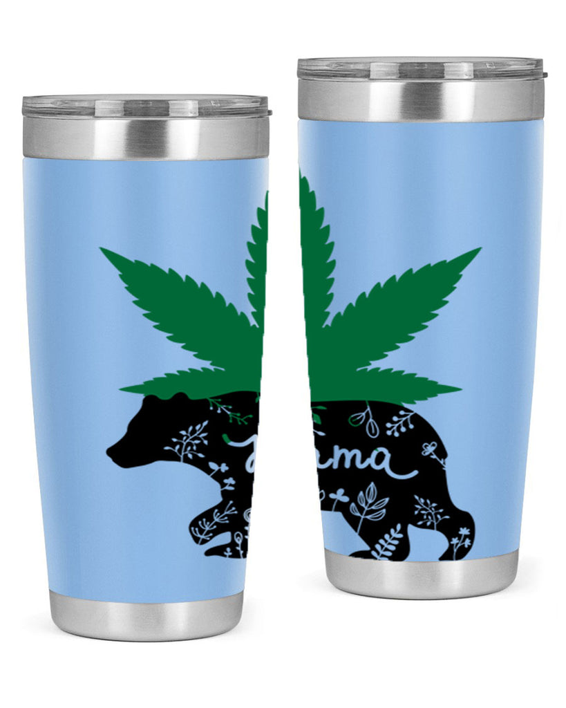 mama bear weed 196#- marijuana- Tumbler