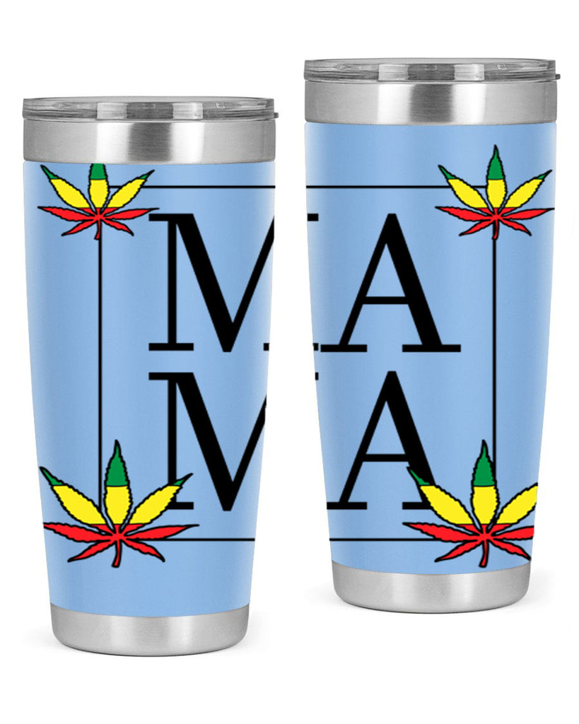 mama weed 197#- marijuana- Tumbler