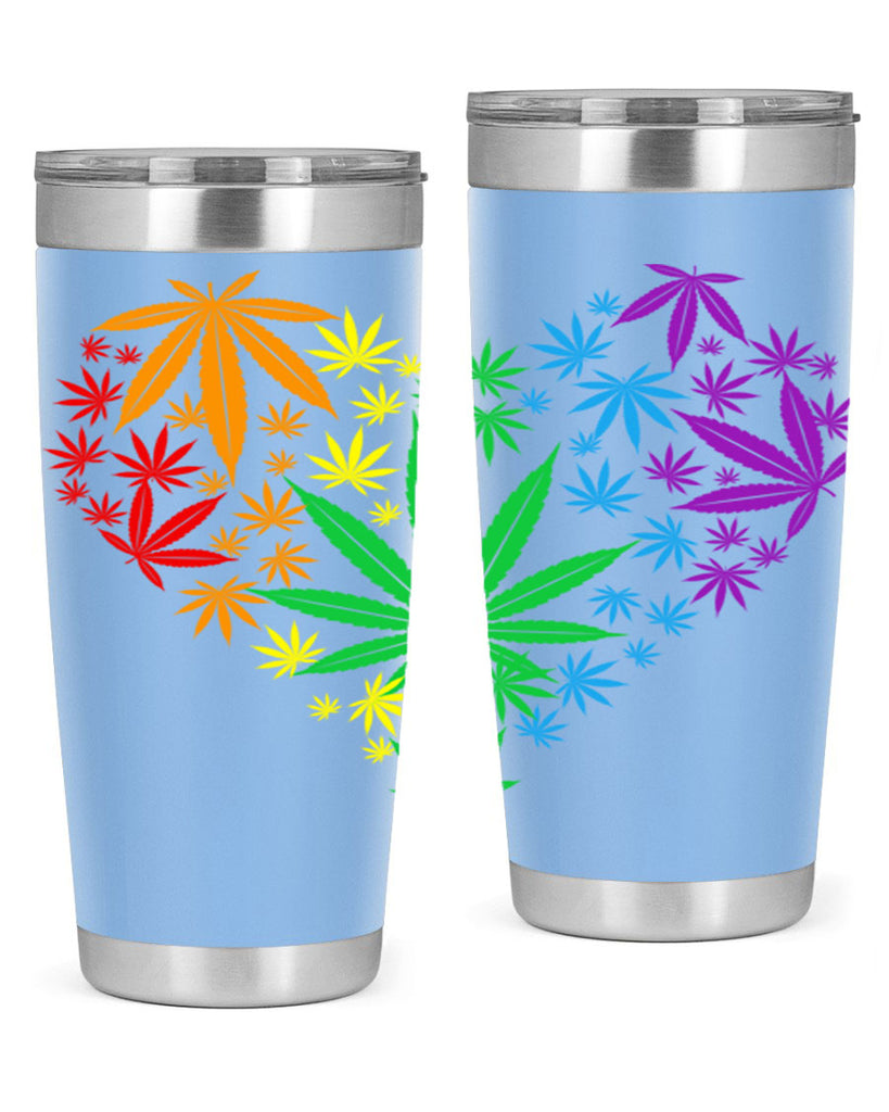 marijuana heart 200#- marijuana- Tumbler