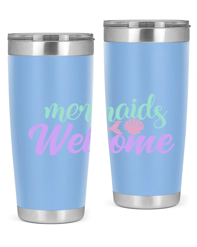 mermaids welcome 6#- mermaid- Tumbler