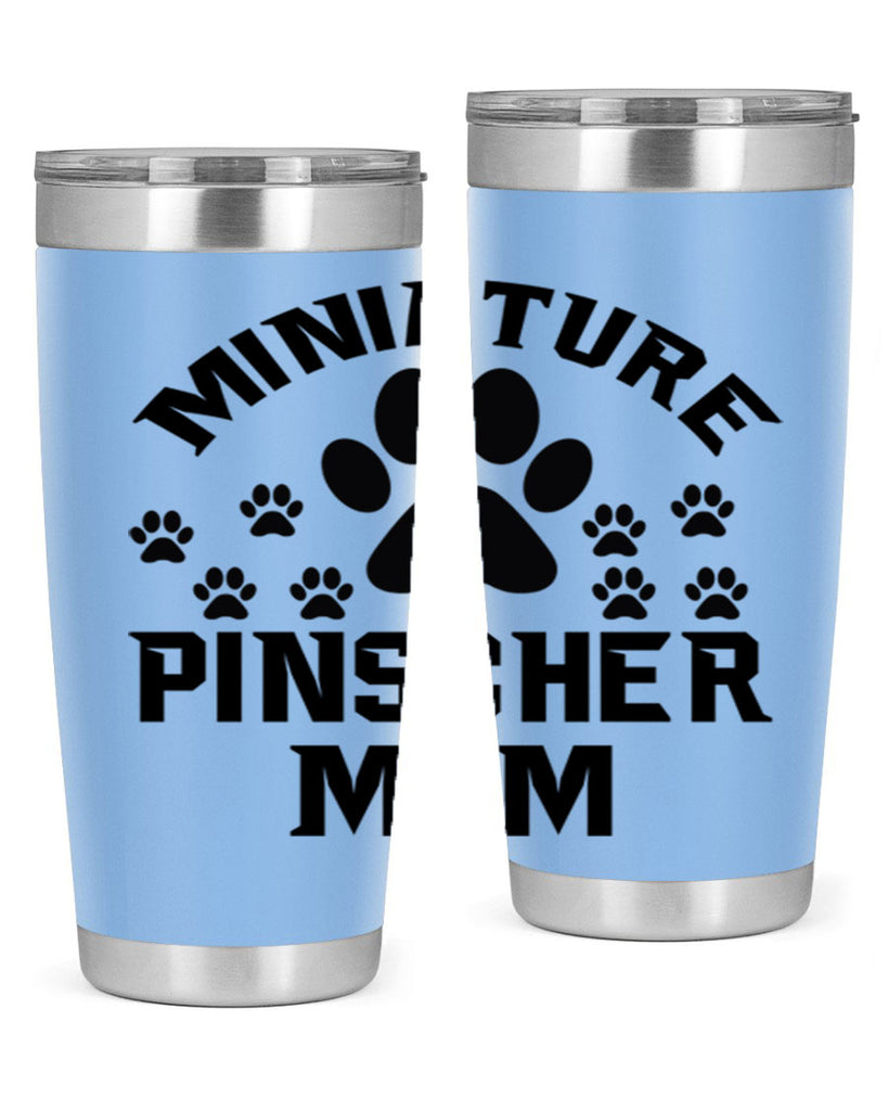 miniature pinscher mom 129#- mom- Tumbler