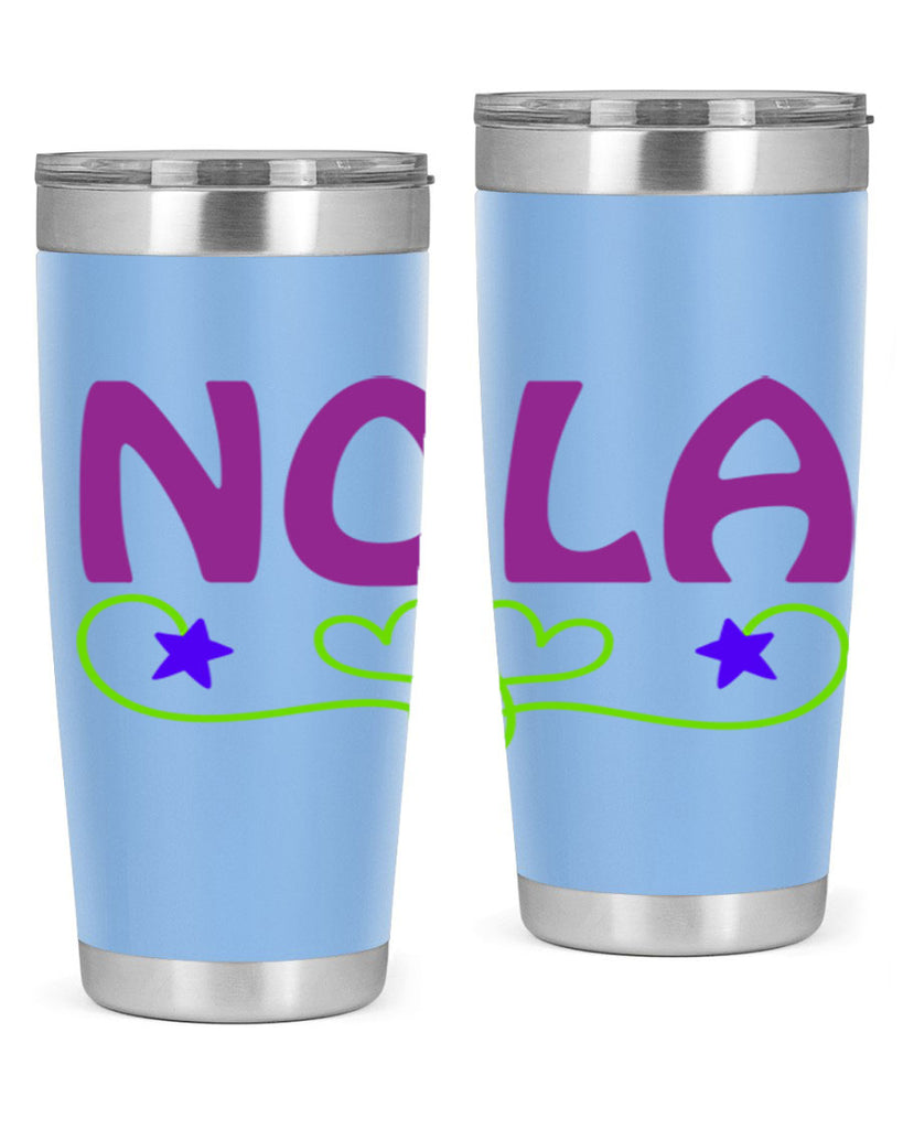 nola 5#- mardi gras- Tumbler