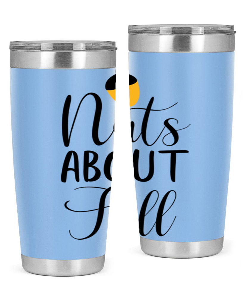 nuts about fall 445#- fall- Tumbler
