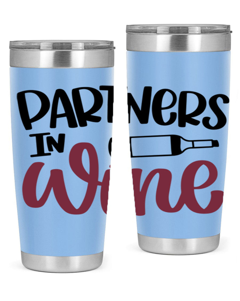 partners in wine 32#- wine- Tumbler