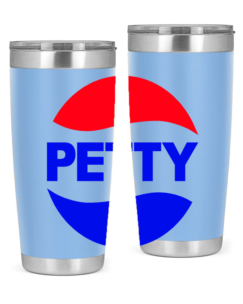 petty  pepsi 54#- black words phrases- Cotton Tank