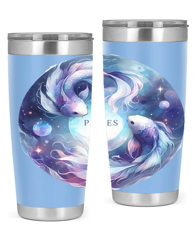 pisces 348#- zodiac- Tumbler