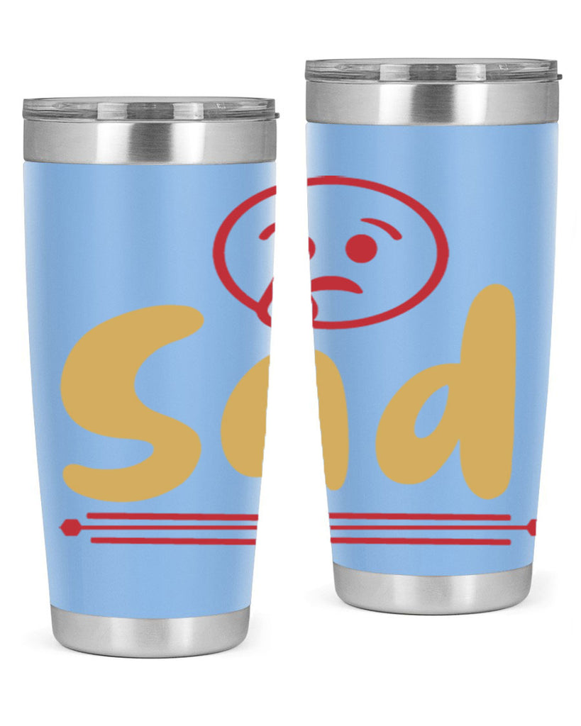 sad 6#- fathers day- Tumbler