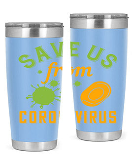 save us from coronavirus Style 24#- corona virus- Cotton Tank