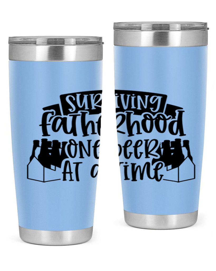 surviving fatherhood one beer at a time 19#- fathers day- Tumbler