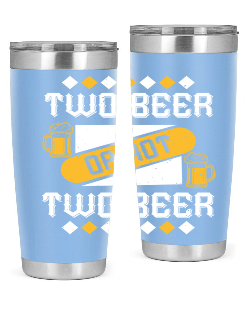 two beer or not two beer 3#- beer- Tumbler