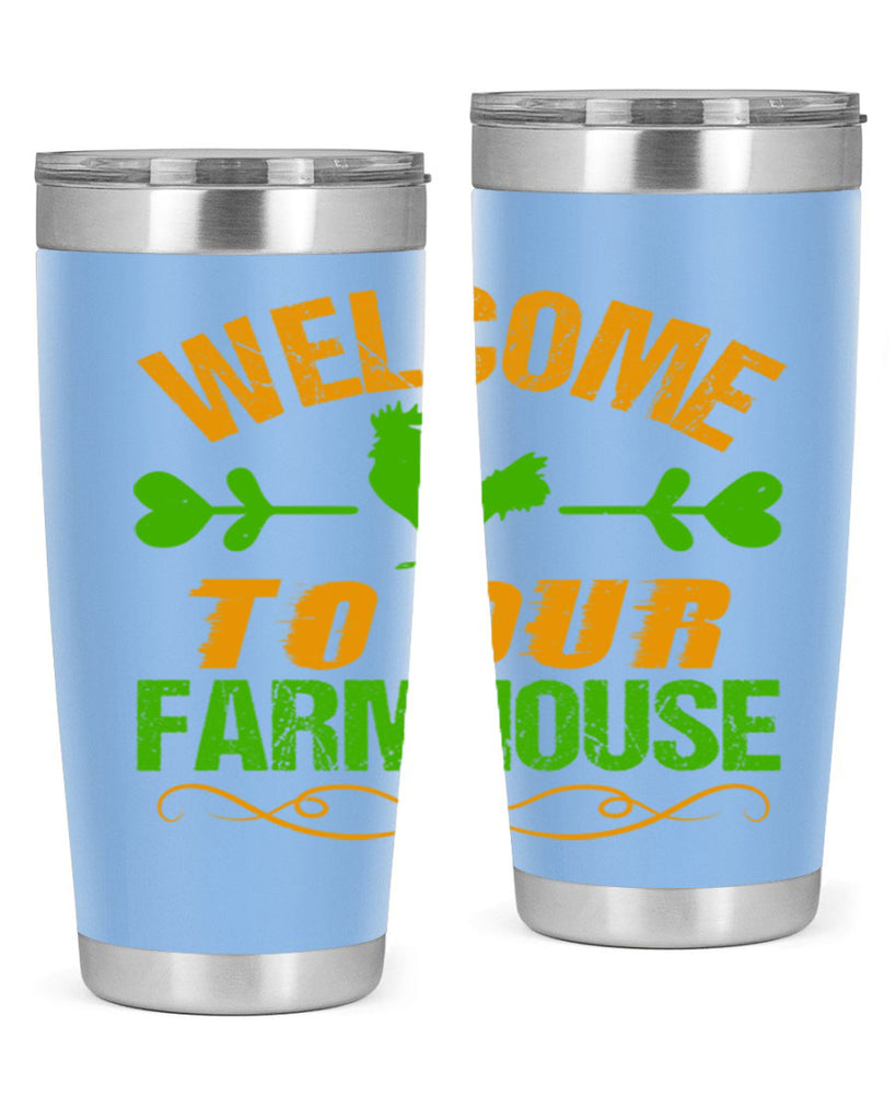 welcome to your farmhouse 28#- farming and gardening- Tumbler