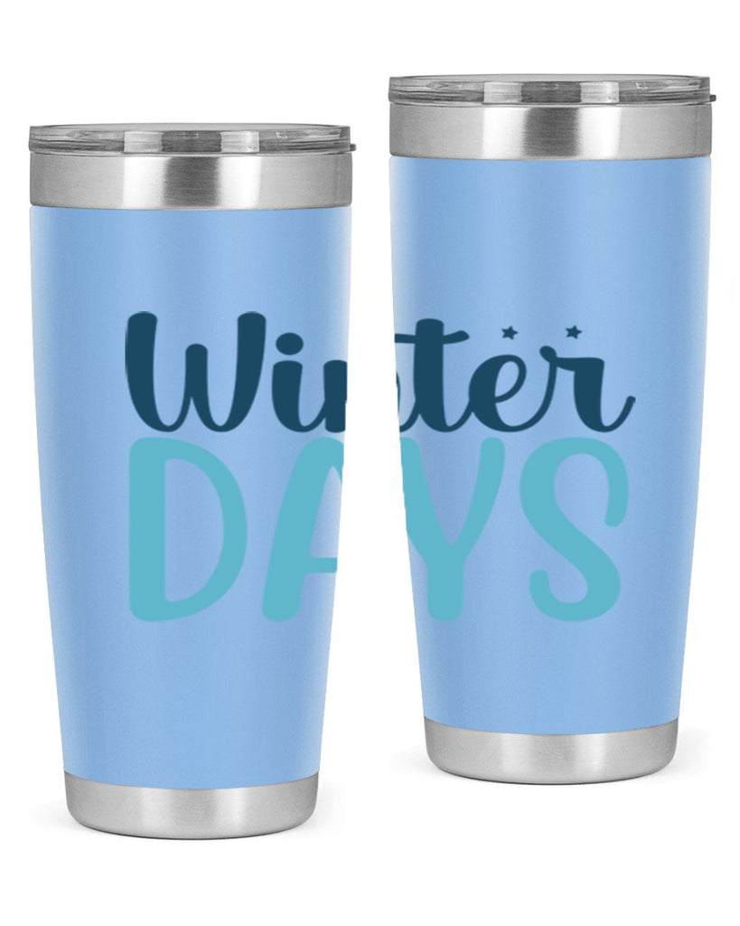 winter days 499#- winter- Tumbler