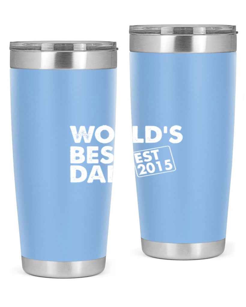 world is best dad est m 62#- dad- Tumbler