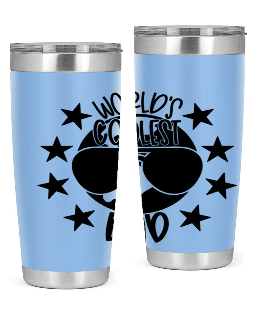 worlds coolest dad 11#- fathers day- Tumbler