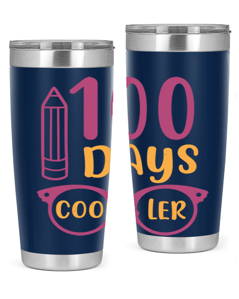 2 days cooler 42#- 100 days of school- Tumbler