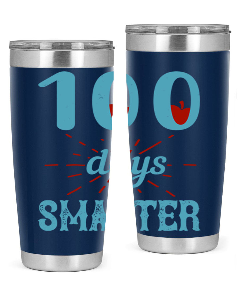 7 days smarter 47#- 100 days of school- Tumbler