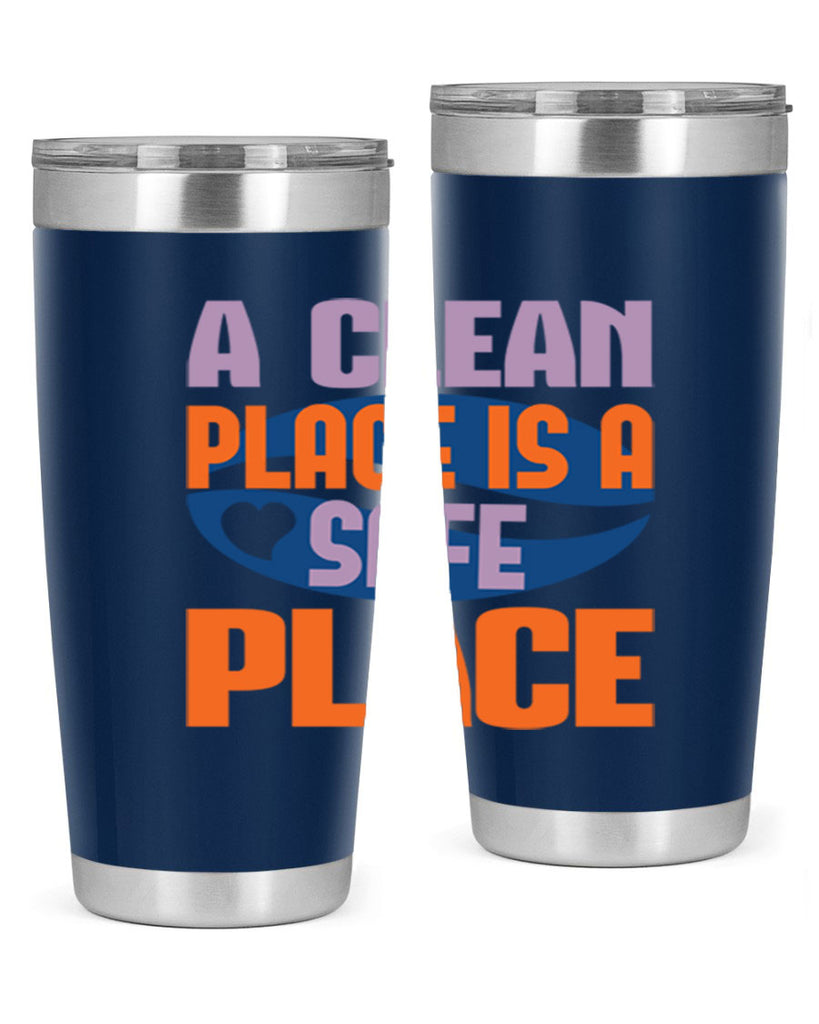 A clean place is a safe place Style 39#- cleaner- Cotton Tank