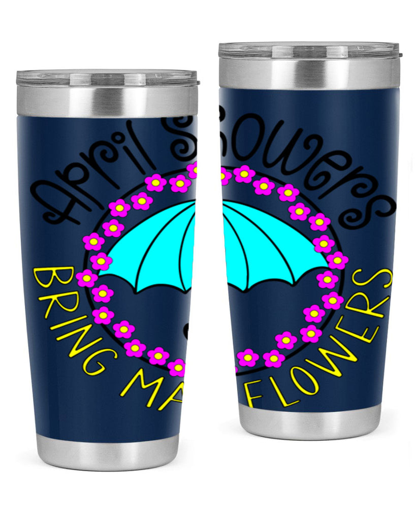 April showers21#- spring- Tumbler