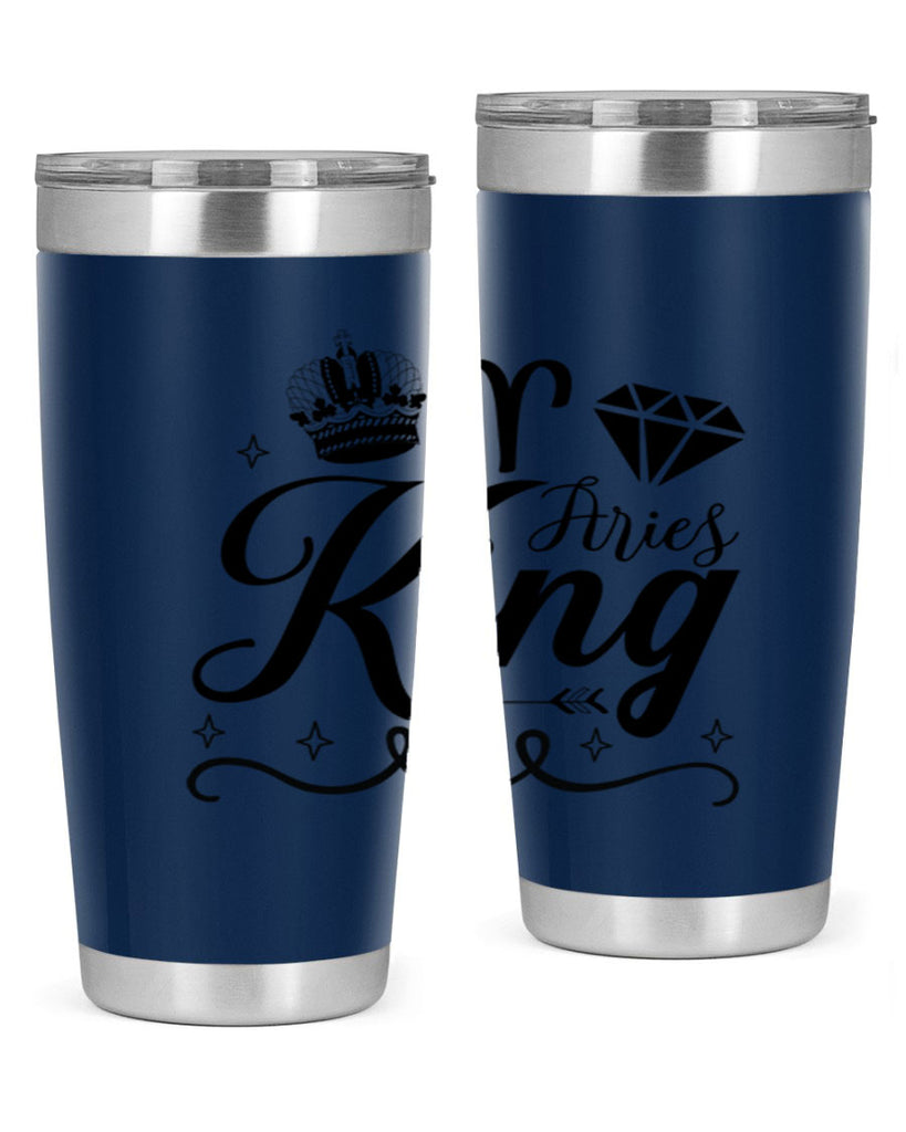 Aries king 111#- zodiac- Tumbler