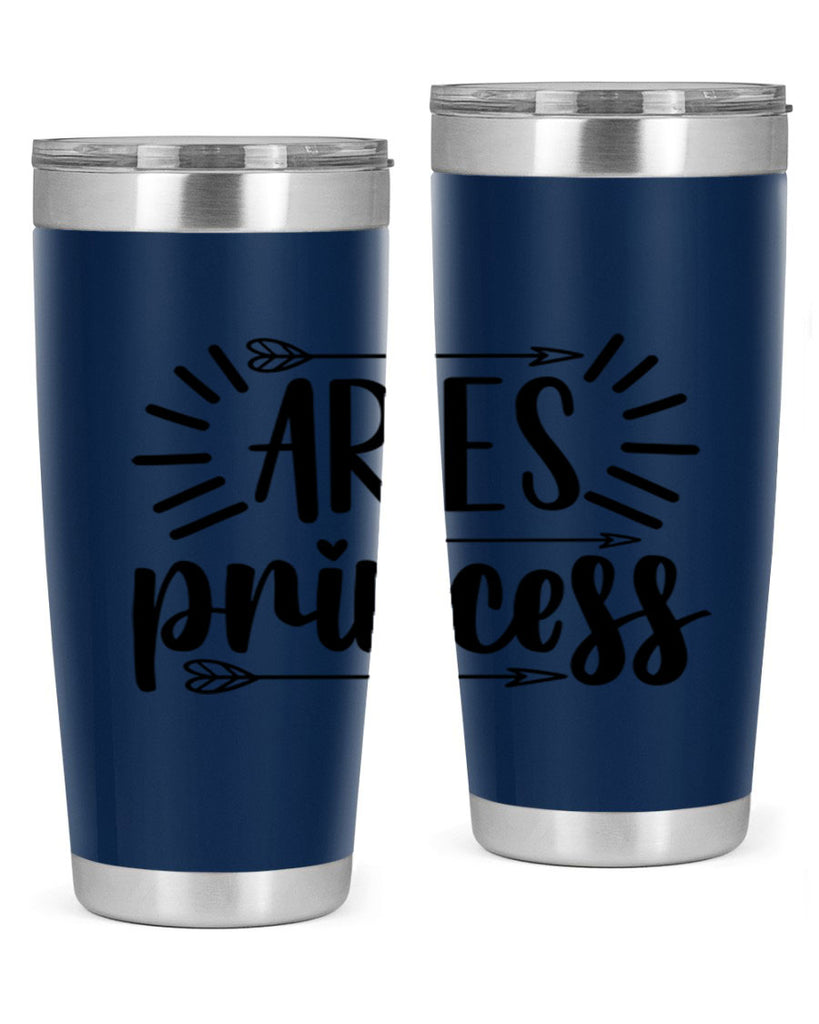 Aries princess 115#- zodiac- Tumbler