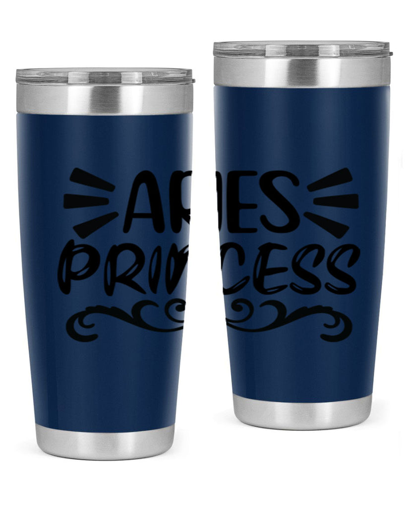 Aries princess 117#- zodiac- Tumbler