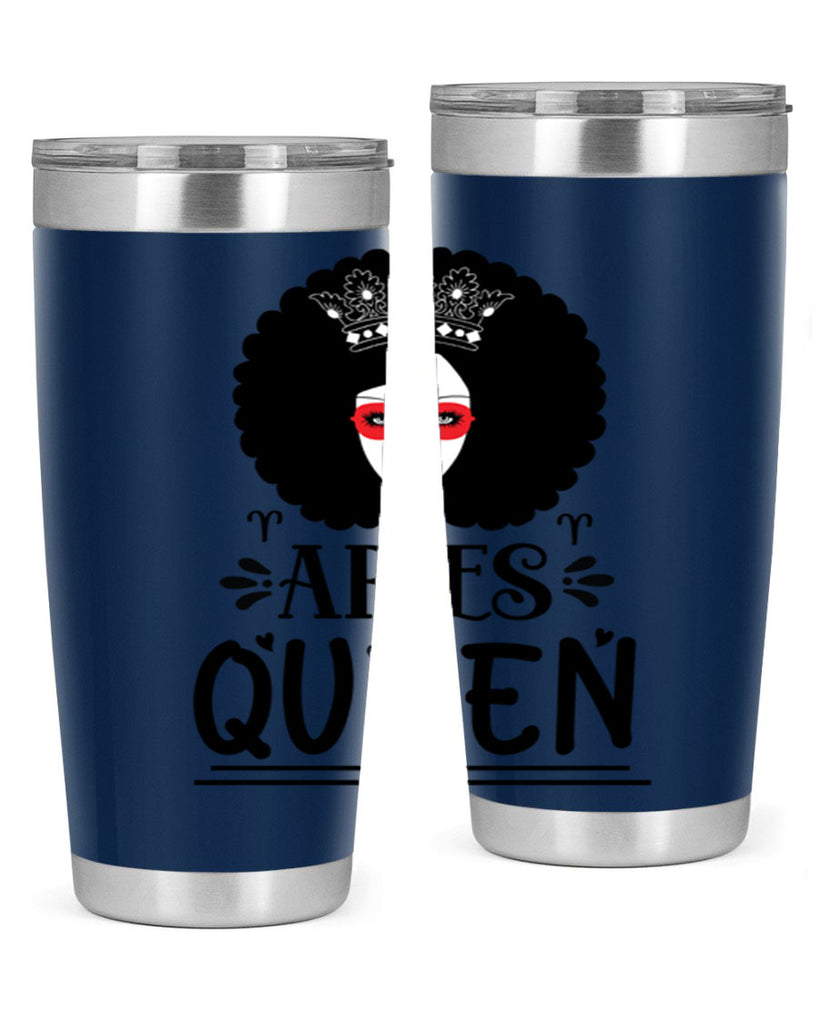 Aries queen 120#- zodiac- Tumbler